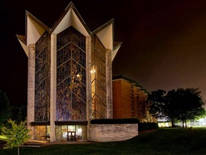 Valparaiso University's Chapel of the Resurrection. Largest University Chapel in the United States. 